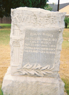 Roman Wisser Grave