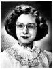Janice Wisser 1950 yearbook picture